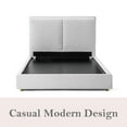 thumbnail image 4 of details by Becki Owens Harper Upholstered Bed Frame, Assorted Colors & Sizes, 4 of 15
