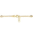 thumbnail image 3 of Adjustable Two-Tone Bezel Design Bracelet, 3 of 5