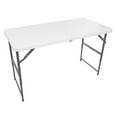 thumbnail image 1 of Maxchief 4' Fold-In-Half Adjustable Height Table, 1 of 10