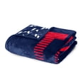 thumbnail image 4 of Logo Brands Texas Rangers 60"x70" Super Plush Blanket, 4 of 7