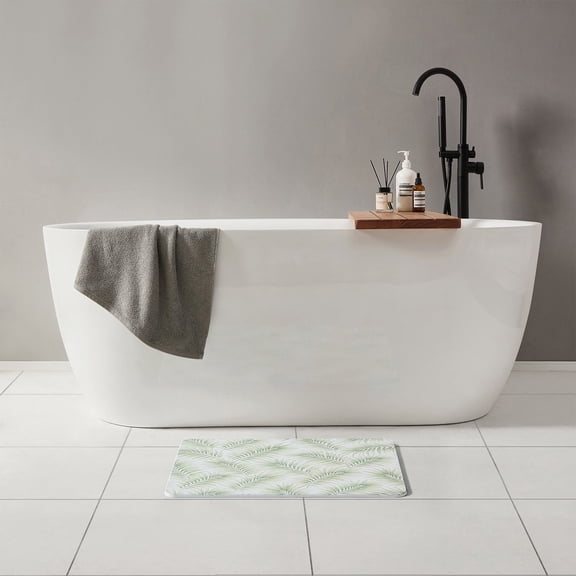 VCNY Home Diatomite Stone Bath Mat, 16" x 24"