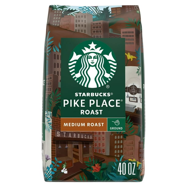 Starbucks Pike Place Medium Roast Ground Coffee, 40 oz. - Samsclub.com