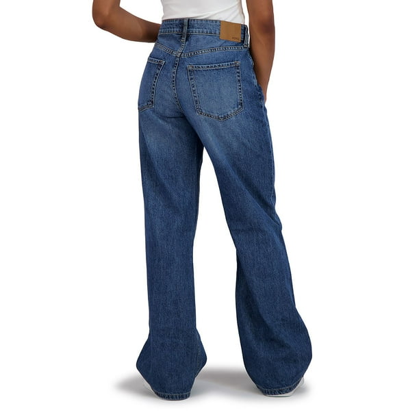 Aeropostale Women's High Rise Wide Leg Jean