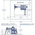 thumbnail image 11 of Backyard Discovery Woodridge Elite Cedar Swing Set, 11 of 11