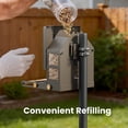 thumbnail image 3 of Birdfy Smart Metal Bird Feeder with Built-in Solar Panel and AI Camera, 3 of 8