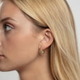 thumbnail image 5 of Open Filigree Hoop Earring in 14K Yellow Gold, 5 of 5