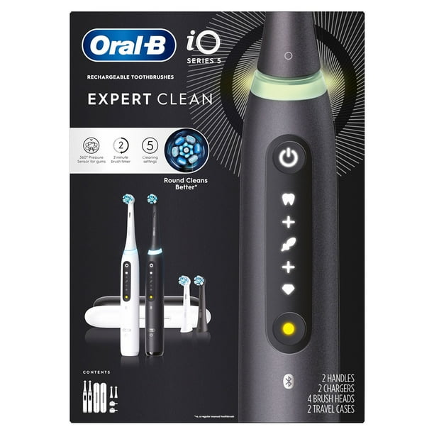 Oral-B iO Series 5 Rechargeable Toothbrush Twin Pack - Samsclub.com