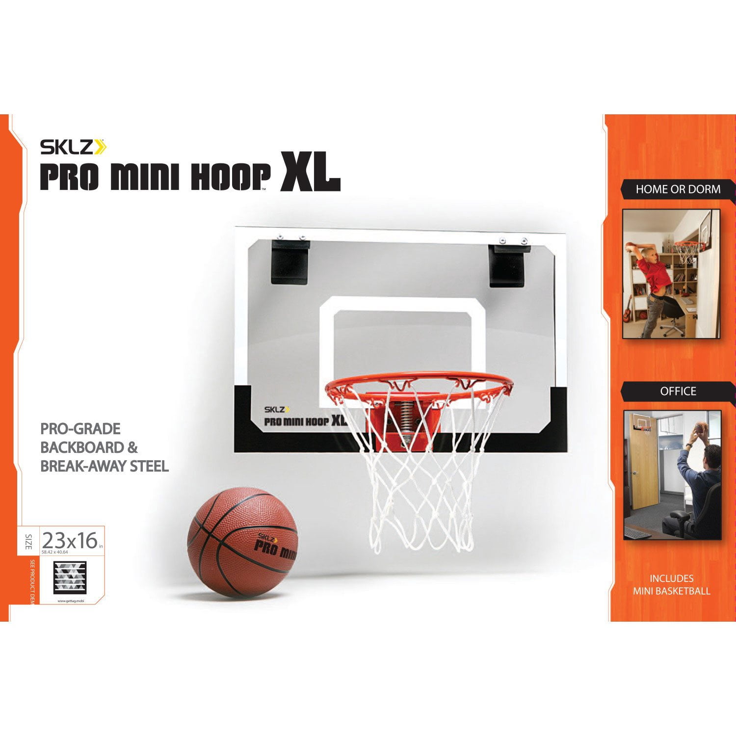 SKLZ PRO MINI HOOP オリジナル 室内バスケットゴール SKLZ Pro Mini XL Indoor Basketball Hoop with XL Ball - Samsclub.com