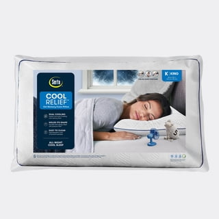 Serta Cool Relief Gel Memory Foam King Pillow