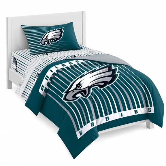 Logo Brands Philadelphia Eagles Bed-In-A-Bag Set
