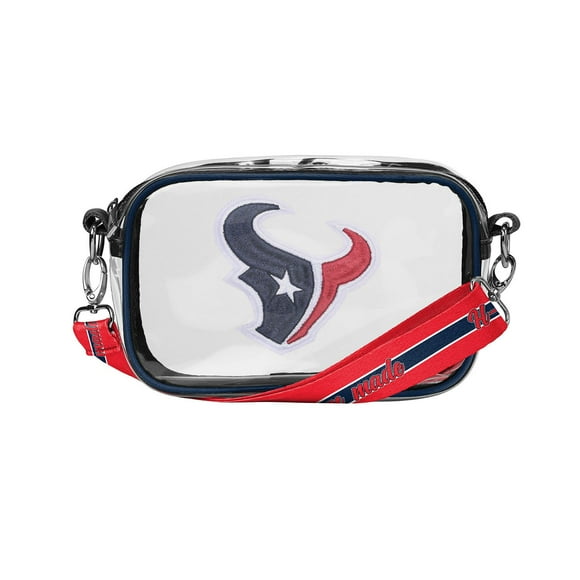 Houston Texans Clear Crossbody Bag