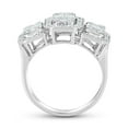 thumbnail image 3 of 0.80 CT. T.W. Diamond Emerald Shaped Three Stone Ring in 14K Gold, 3 of 5