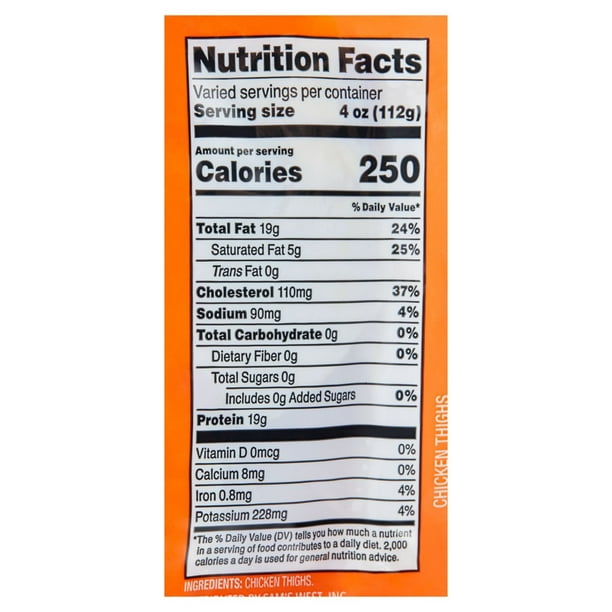 Member's Mark Chicken Thighs, Case, priced per pound