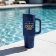 thumbnail image 2 of Logo Brands Naval Academy Stainless Steel Leakproof Tumbler, 2 of 6