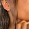 thumbnail image 4 of 0.95 CT. T.W. Diamond Stud Earrings in 14K Gold, 4 of 4