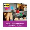 thumbnail image 3 of Post-it Notes Super Sticky Pads in Marrakesh Colors, 3 x 3, 70-Sheet, 24/Pack, 3 of 8