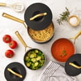 thumbnail image 2 of Member's Mark 6-Piece Modern Nonstick Saucepan Set, 2 of 5