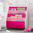 thumbnail image 1 of Delta Children Sling Book Rack Bookshelf for Kids, Assorted Colors, 1 of 8