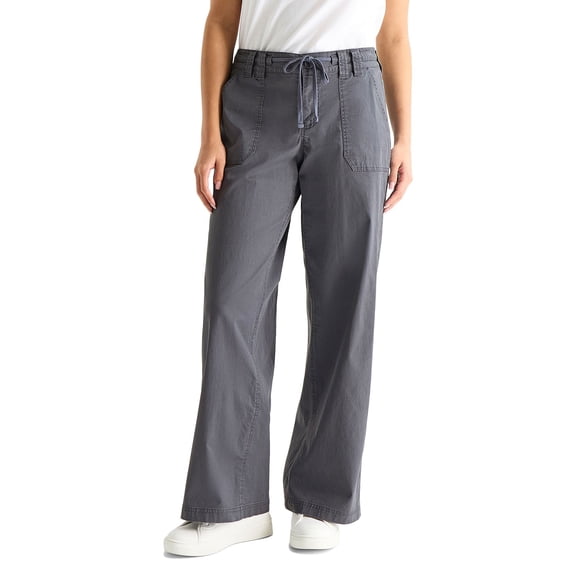 Aeropostale Women's Twill Wide Leg Pant