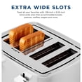thumbnail image 3 of GE 4-Slice Stainless Steel Toaster with Extra Wide Slots, 3 of 6