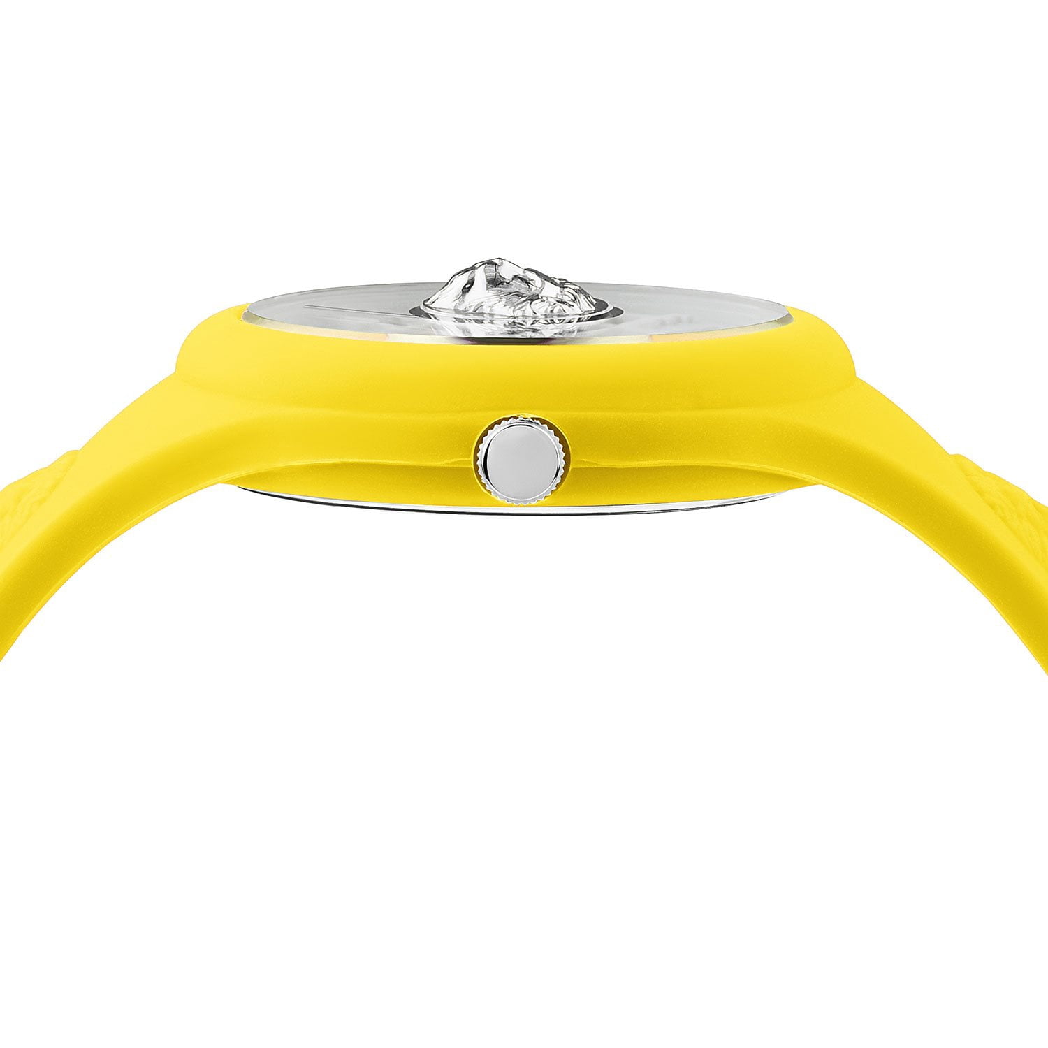 VERSUS Versace Fire Island Lion Silicone Strap Watch, 44mm Yellow Amazon.com: Versus Versace Tokyo Silicone Date Collection  main image 3