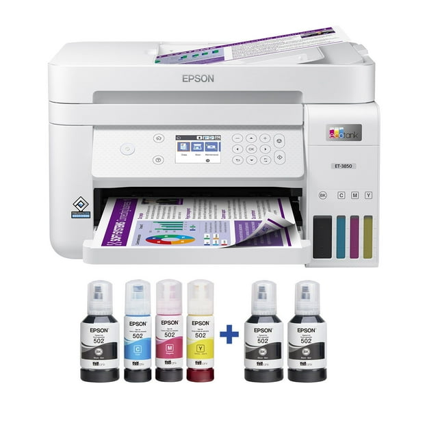 Epson EcoTank 3850SE Special Edition All-in-One Inkjet Printer, EPSC11CJ61202