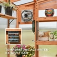 thumbnail image 10 of Backyard Discovery 11' x 7' Modern Cedar Greenhouse - DIY, 10 of 16