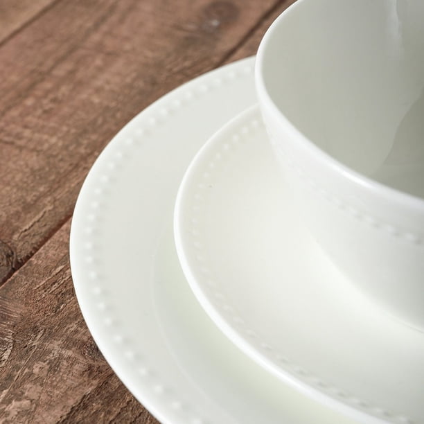 Stone Lain Ava 32-Piece Bone China Dinnerware Set - Samsclub.com