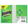 thumbnail image 3 of Bounty 1-Ply Paper Napkins, White, 12.1" x 12"  600 ct., 3 of 6
