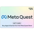 thumbnail image 1 of Meta Quest $25 Email Delivery Gift Card, 1 of 1