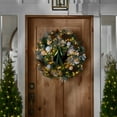 thumbnail image 1 of Member's Mark Pre-Lit 32" Decorated Wreath, 1 of 4