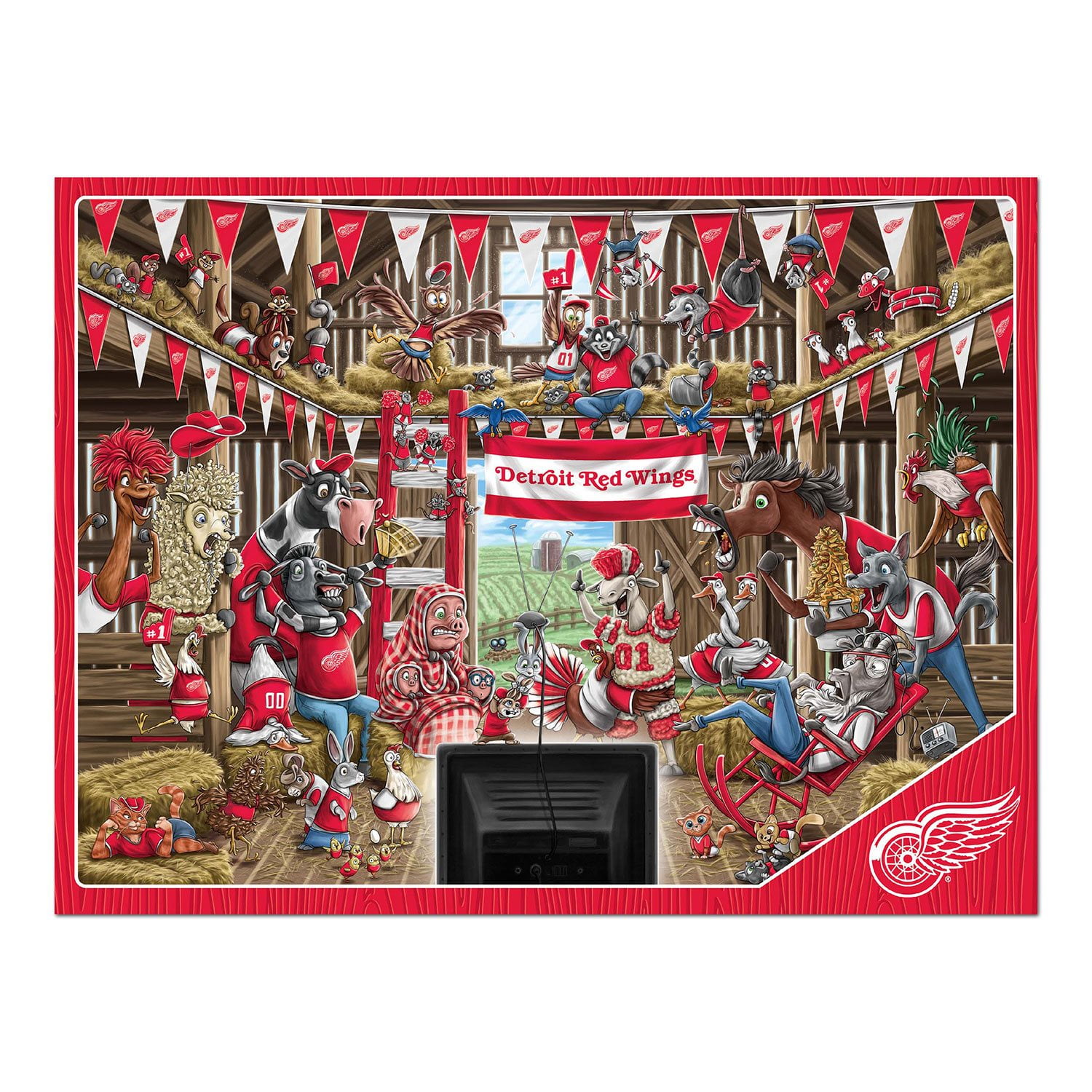 YouTheFan NHL Barnyard Fans 500pc Puzzle - Samsclub.com