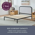 thumbnail image 4 of Newfield Jude Metal Bed Frame with Headboard, Assorted Sizes and Colors, 4 of 13