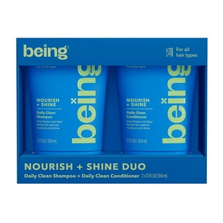 Being NOURISH + SHINE Shampoo & Conditioner Duo, 12 fl. oz., 2 pk.