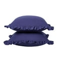 thumbnail image 3 of Draper James 2-Pack Solid Ruffle Decorative Pillows, 3 of 6