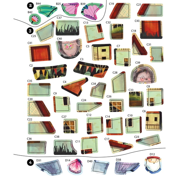 Sticker By Number: Whimsical Garden, Paperback - Samsclub.com