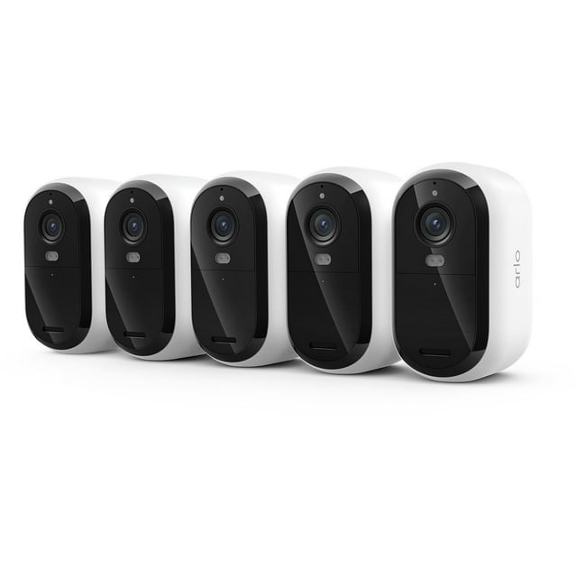 Arlo Essential Outdoor Security Camera HD (3rd Gen), 5-Pack