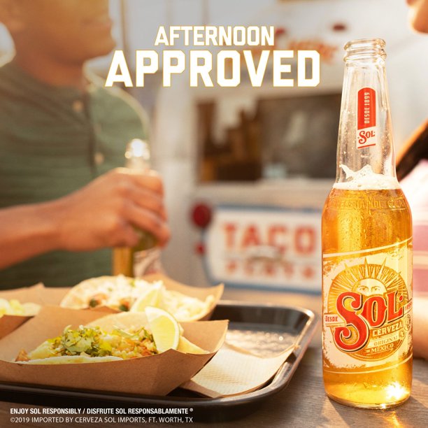 Sol Mexican Lager Beer, 11.2 fl. oz. bottle, 12 pk. - Samsclub.com