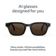 thumbnail image 3 of Meta Adventurer Glasses, Black, Brown Lenses + Charging Stand, 3 of 11