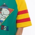 thumbnail image 4 of Women's Character USA Cropped Raglan T-Shirt, 4 of 7