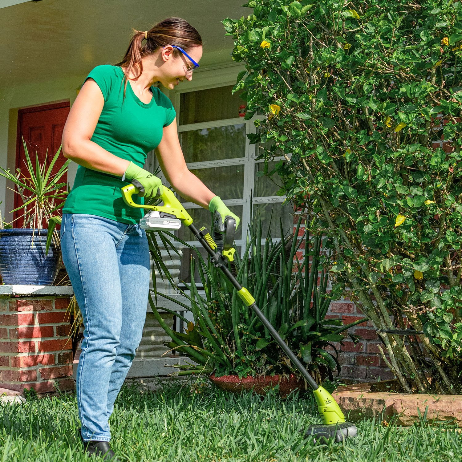 SOLDA FLUOR HP 04/05/06 パウダーセット Sun Joe 24V Cordless 3-Tool Garden Combo Kit: Hedger, Trimmer