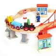 thumbnail image 5 of 60 Piece Wooden Train Set, 5 of 5