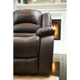 thumbnail image 8 of Verona Top-Grain Leather Reclining Sofa, Loveseat and Chair Set, 8 of 15