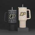 thumbnail image 2 of Logo Brands Purdue Boilermakers 40 oz. Stainless Steel Tumbler Set, 2 of 6