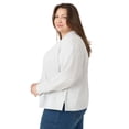 thumbnail image 6 of Seven7 Women's Waffle V-Neck Top, 6 of 11