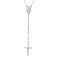 thumbnail image 2 of Italian Rosary Necklace in Sterling Silver, 2 of 5
