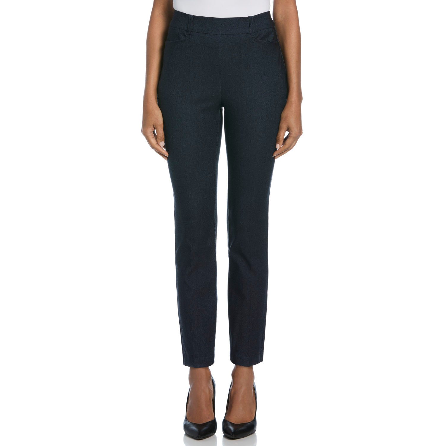 Rafaella Women's Stretch Crepe Dress Pants - Modern Fit Bootcut - 30.5 & 32.5 Inseams - Work Office Slacks