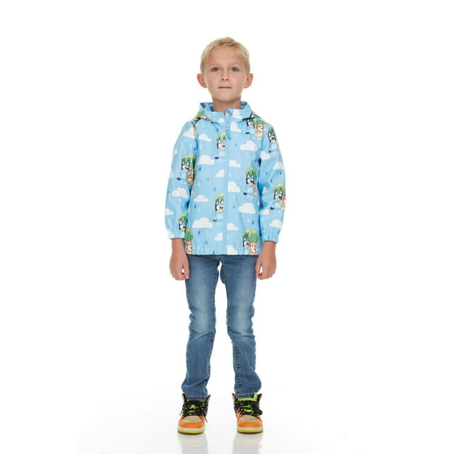 Character Boys Hooded Rain Jacket