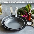 thumbnail image 7 of GreenPan Chatham Hard Anodized Ceramic Nonstick Fry Pan Set, 8" & 10", 7 of 8