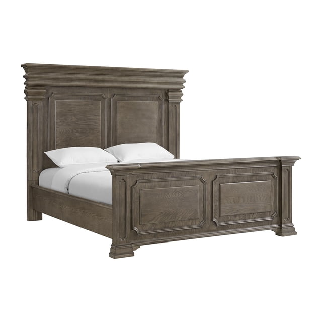 Society Den Paterson Bed in Grey, Storage Option & Assorted Sizes